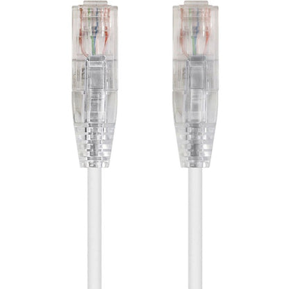 Monoprice SlimRun Cat6 28AWG UTP Ethernet Network Cable 7ft White