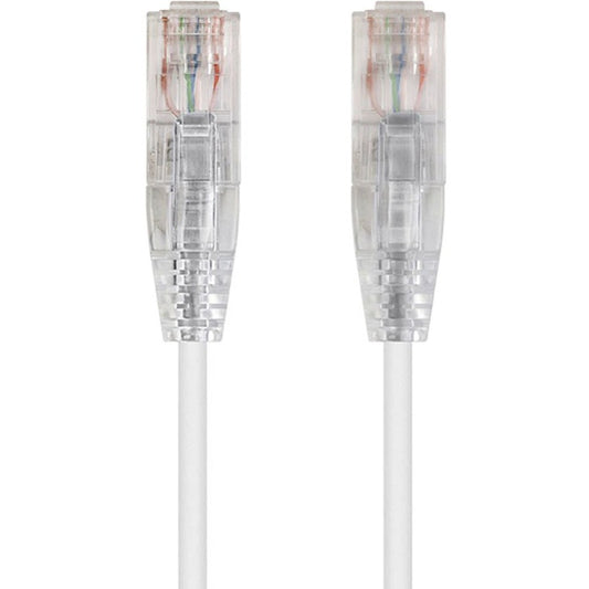 Monoprice SlimRun Cat6 28AWG UTP Ethernet Network Cable 7ft White