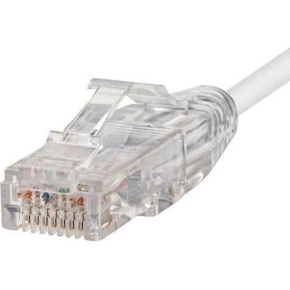 Monoprice SlimRun Cat6 28AWG UTP Ethernet Network Cable 6-inch White