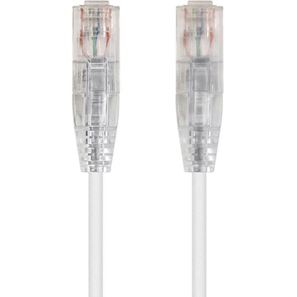 Monoprice SlimRun Cat6 28AWG UTP Ethernet Network Cable 5ft White