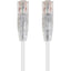 Monoprice SlimRun Cat6 28AWG UTP Ethernet Network Cable 5ft White