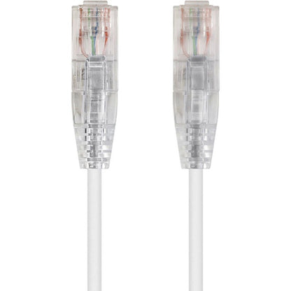 Monoprice SlimRun Cat6 28AWG UTP Ethernet Network Cable 3ft White