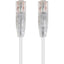 Monoprice SlimRun Cat6 28AWG UTP Ethernet Network Cable 3ft White
