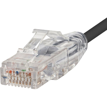 Monoprice SlimRun Cat6 28AWG UTP Ethernet Network Cable 3ft Black