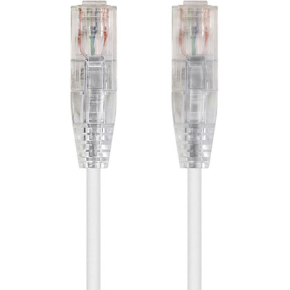 Monoprice SlimRun Cat6 28AWG UTP Ethernet Network Cable 2ft White