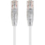 Monoprice SlimRun Cat6 28AWG UTP Ethernet Network Cable 2ft White