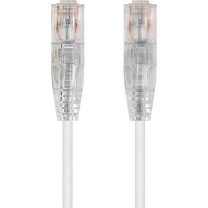 Monoprice SlimRun Cat6 28AWG UTP Ethernet Network Cable 20ft White