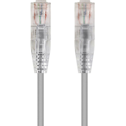 Monoprice SlimRun Cat6 28AWG UTP Ethernet Network Cable 20ft Gray
