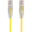 Monoprice SlimRun Cat6 28AWG UTP Ethernet Network Cable 1ft Yellow