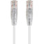 Monoprice SlimRun Cat6 28AWG UTP Ethernet Network Cable 14ft White