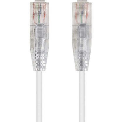 Monoprice SlimRun Cat6 28AWG UTP Ethernet Network Cable 10ft White