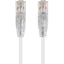 Monoprice SlimRun Cat6 28AWG UTP Ethernet Network Cable 10ft White