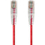 Monoprice SlimRun Cat6 28AWG UTP Ethernet Network Cable 10ft Red