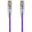 Monoprice SlimRun Cat6 28AWG UTP Ethernet Network Cable 10ft Purple