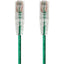 Monoprice SlimRun Cat6 28AWG UTP Ethernet Network Cable 10ft Green