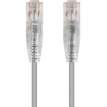 Monoprice SlimRun Cat6 28AWG UTP Ethernet Network Cable 10ft Gray