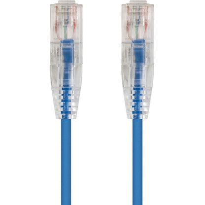 Monoprice SlimRun Cat6 28AWG UTP Ethernet Network Cable 10ft Blue