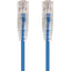 Monoprice SlimRun Cat6 28AWG UTP Ethernet Network Cable 10ft Blue