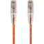 Monoprice SlimRun Cat6 28AWG UTP Ethernet Network Cable 0.5ft Orange