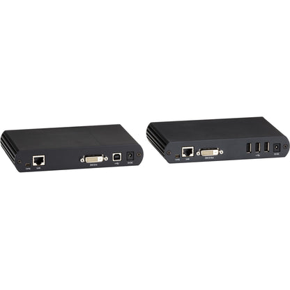 Black Box KVM Extender - DVI-D USB 2.0 Single-Access CATx