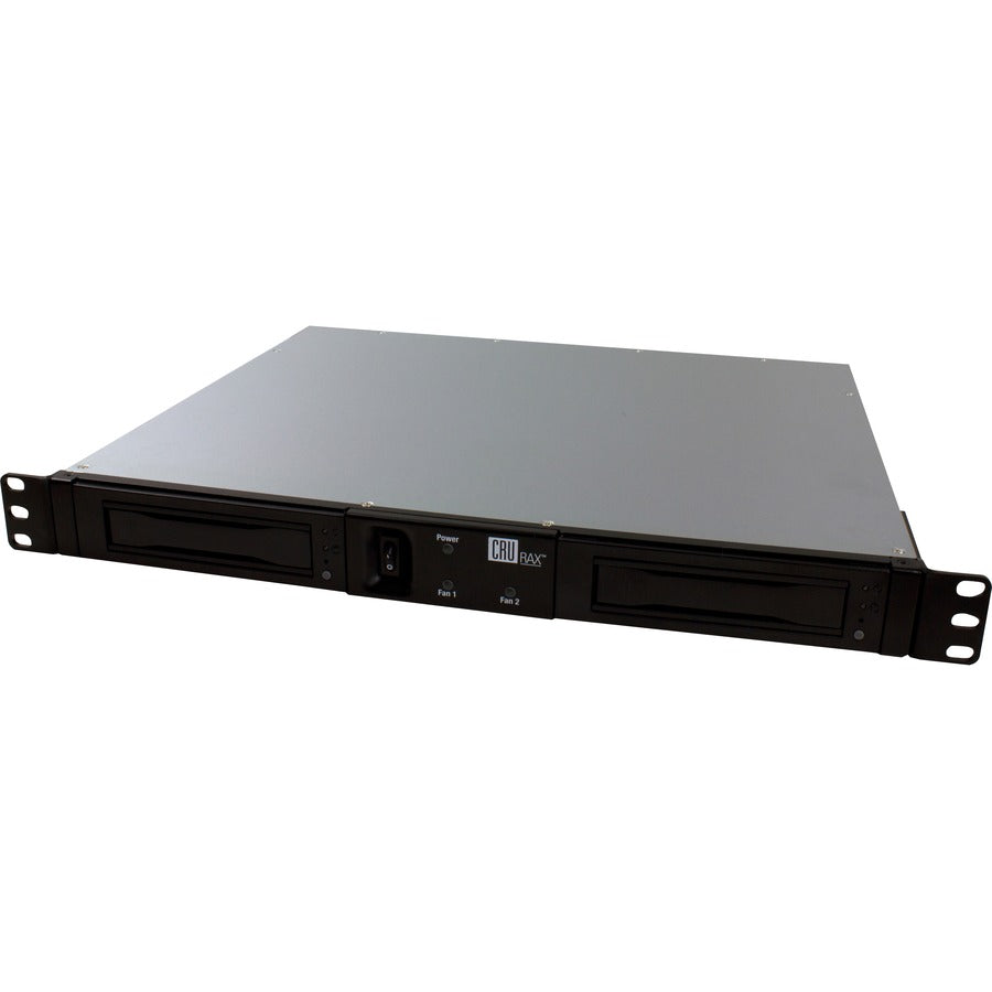 CRU RAX RAX215DC-XJ Drive Enclosure - Mini-SAS Host Interface - 1U Rack-mountable - Black