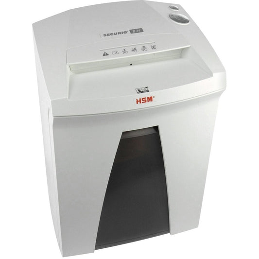 HSM SECURIO B24c L5 High Security Shredder; Includes Oiler