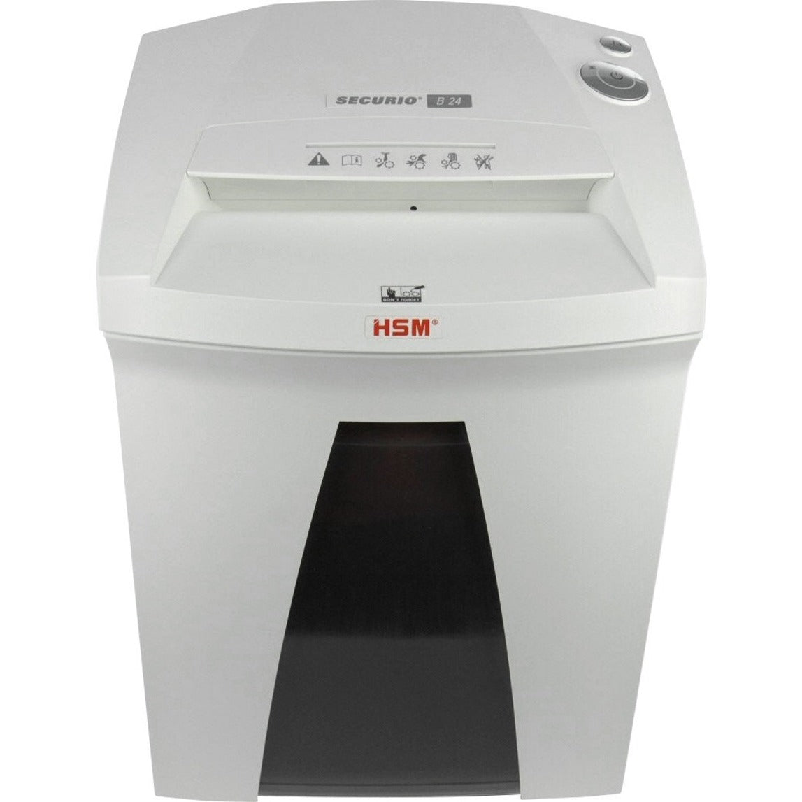 HSM SECURIO B24c L5 High Security Shredder; Includes Oiler