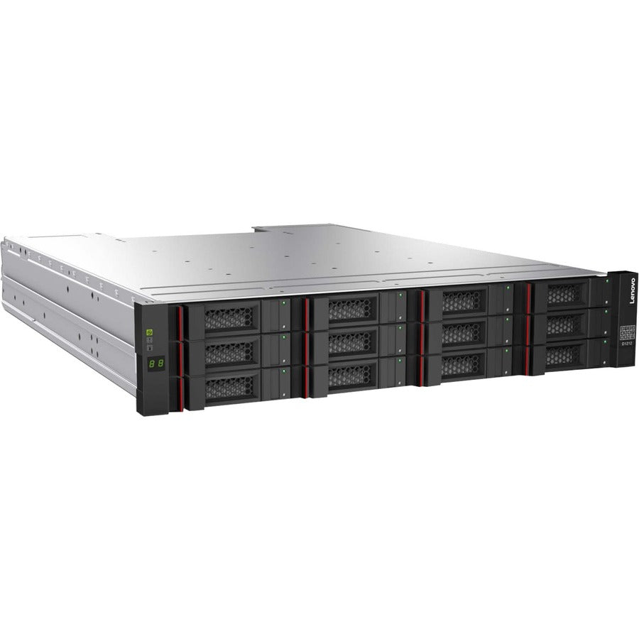 Lenovo D1212 Drive Enclosure - Mini-SAS Host Interface - 2U Rack-mount ...