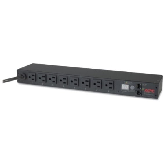 APC by Schneider Electric Rack PDU Metered 1U 15A 100/120V (8) 5-15