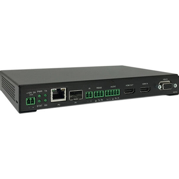 AMX H.264 Compressed Video over IP Encoder PoE SFP HDMI USB for Record