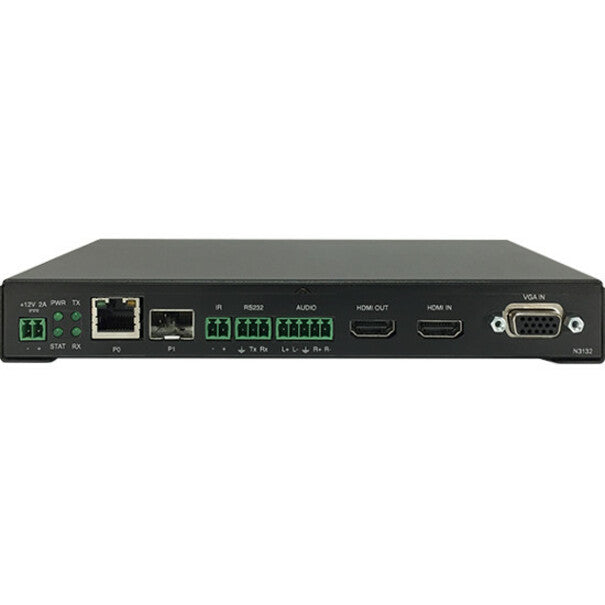 AMX H.264 Compressed Video over IP Encoder PoE SFP HDMI USB for Record