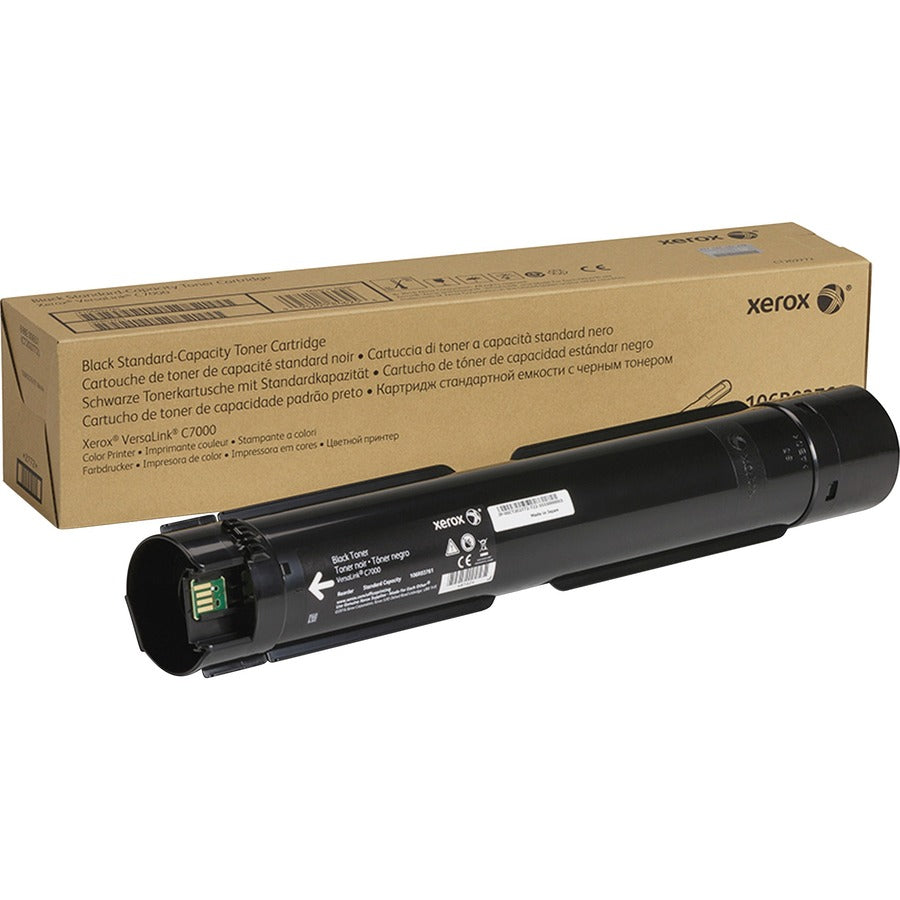 Xerox Original Standard Yield Laser Toner Cartridge - Black - 1 Each