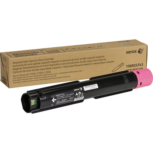 Xerox Original High Yield Laser Toner Cartridge - Magenta - 1 Each