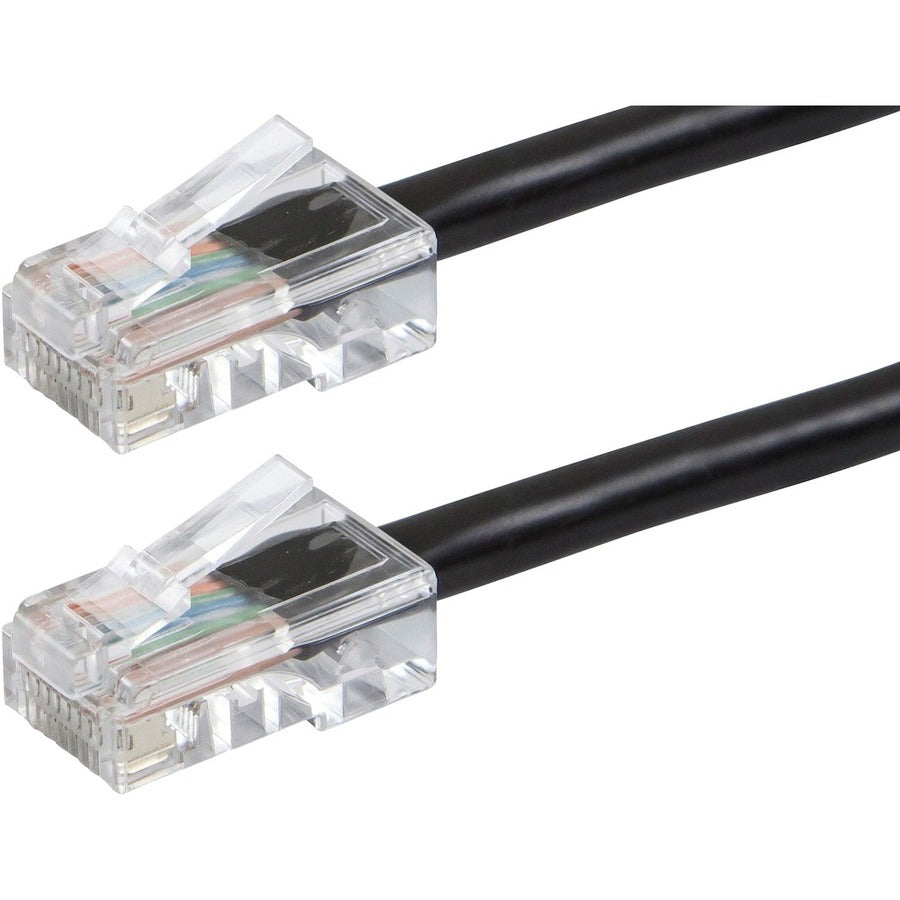 Monoprice ZEROboot Series Cat6 24AWG UTP Ethernet Network Patch Cable 10ft Black