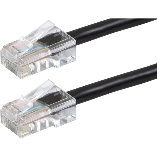 Monoprice ZEROboot Series Cat6 24AWG UTP Ethernet Network Patch Cable 10ft Black