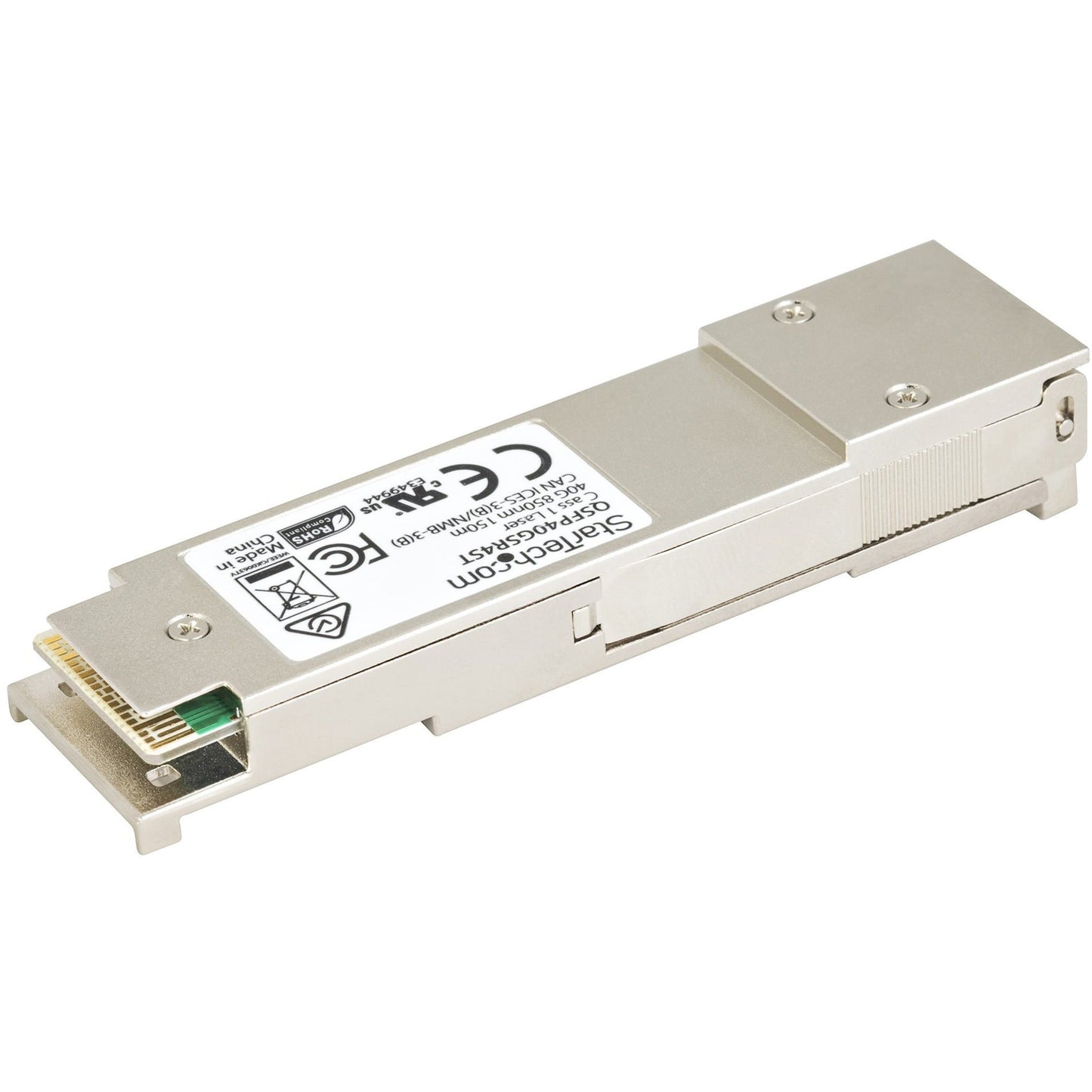 StarTech.com Cisco QSFP-40G-SR4 Compatible QSFP+ Module - 40GBASE-SR4 - 40GE Gigabit Ethernet 40GbE Multimode Fiber MMF Optic Transceiver