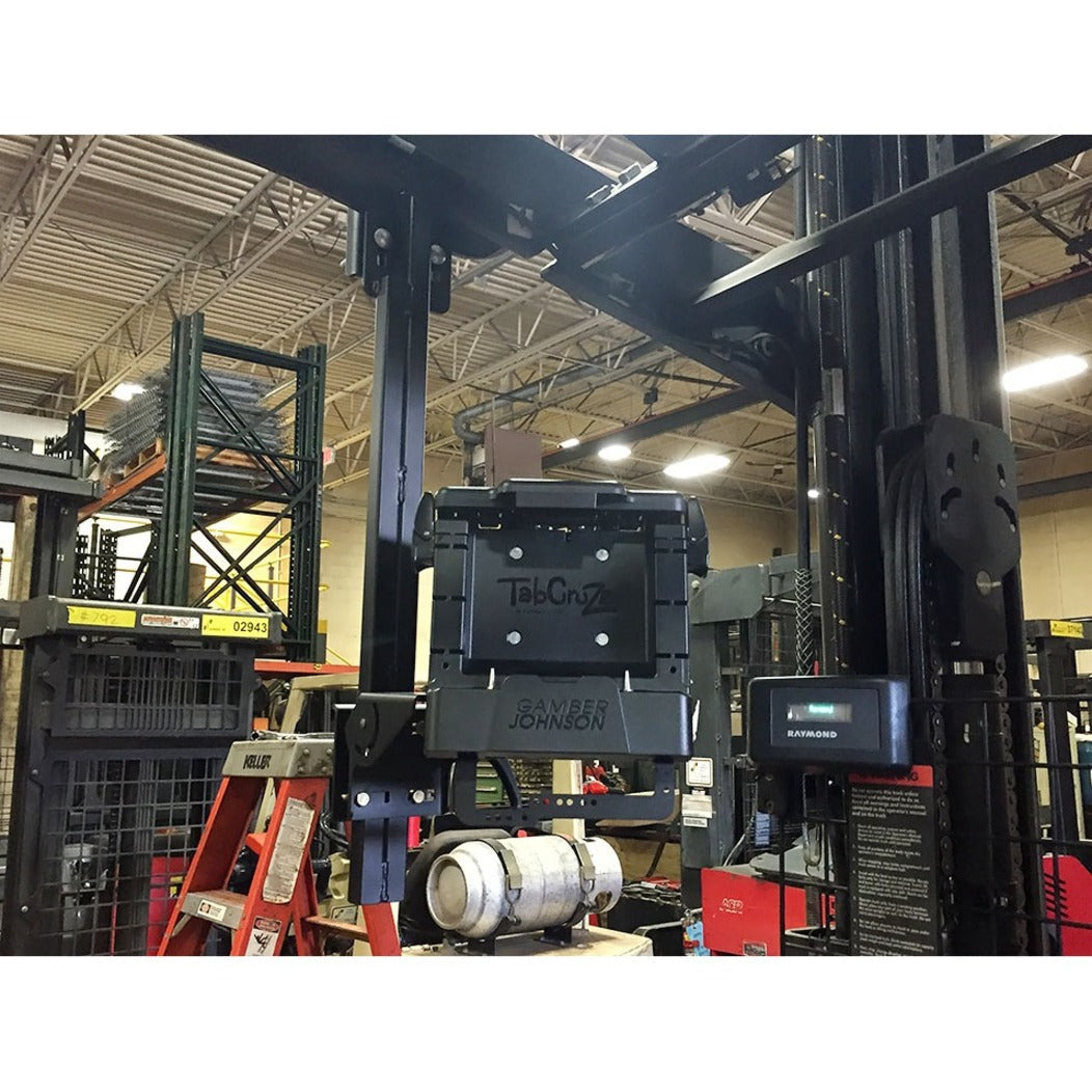 Gamber-Johnson Mounting Bar for Vehicle Mount Computer - Black Powder Coat