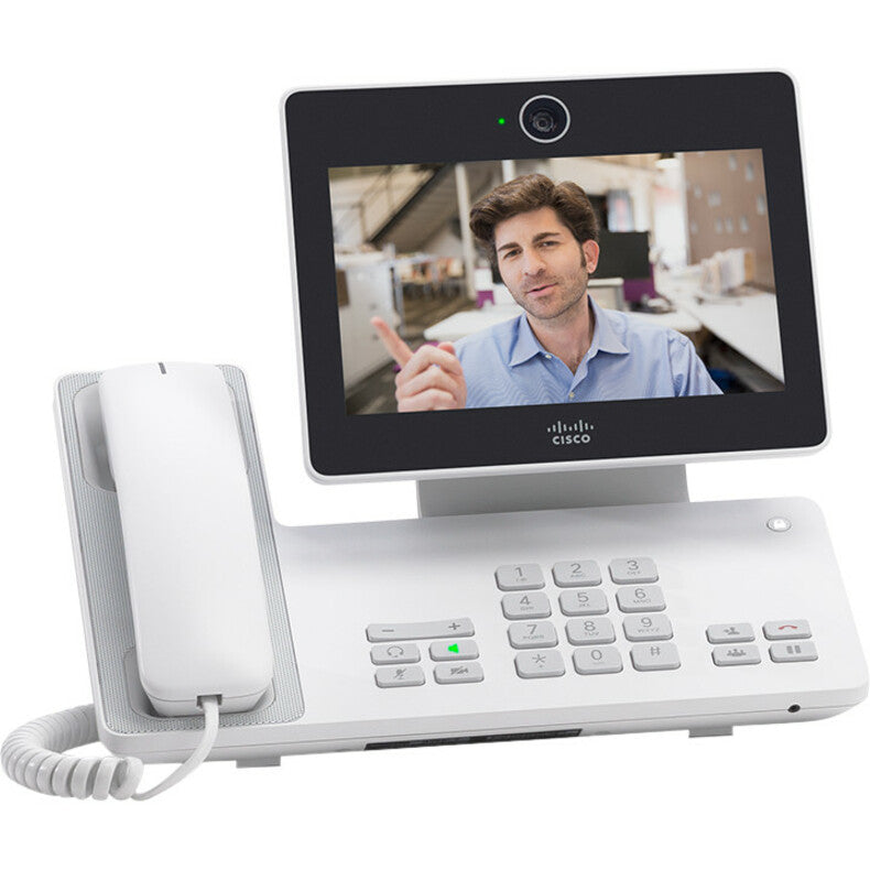 Cisco DX650 IP Phone - Refurbished - Desktop Wall Mountable - White