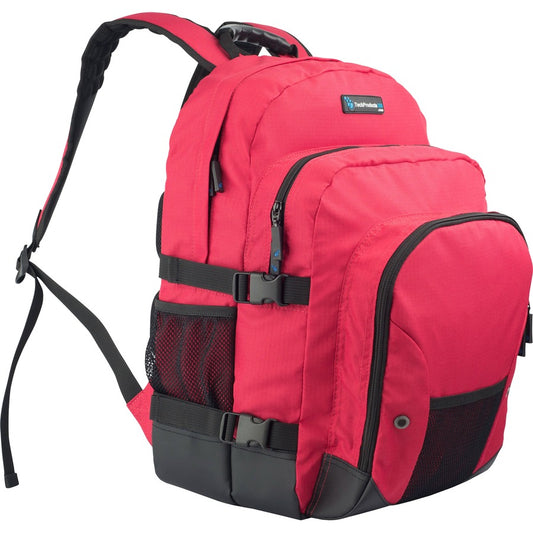 TechProducts360 Tech Pack Carrying Case Notebook - Red