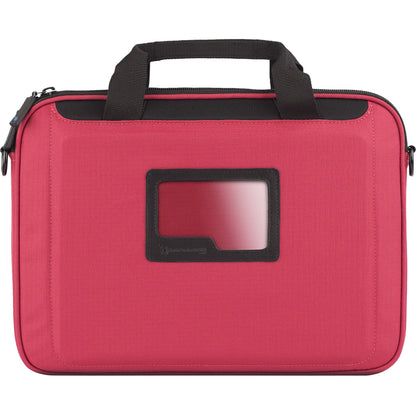 TechProducts360 Vault Carrying Case for 12" Notebook - Red