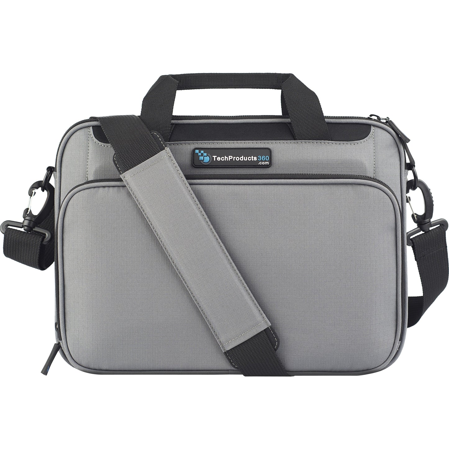 TechProducts360 Vault Carrying Case for 12" Notebook - Gray