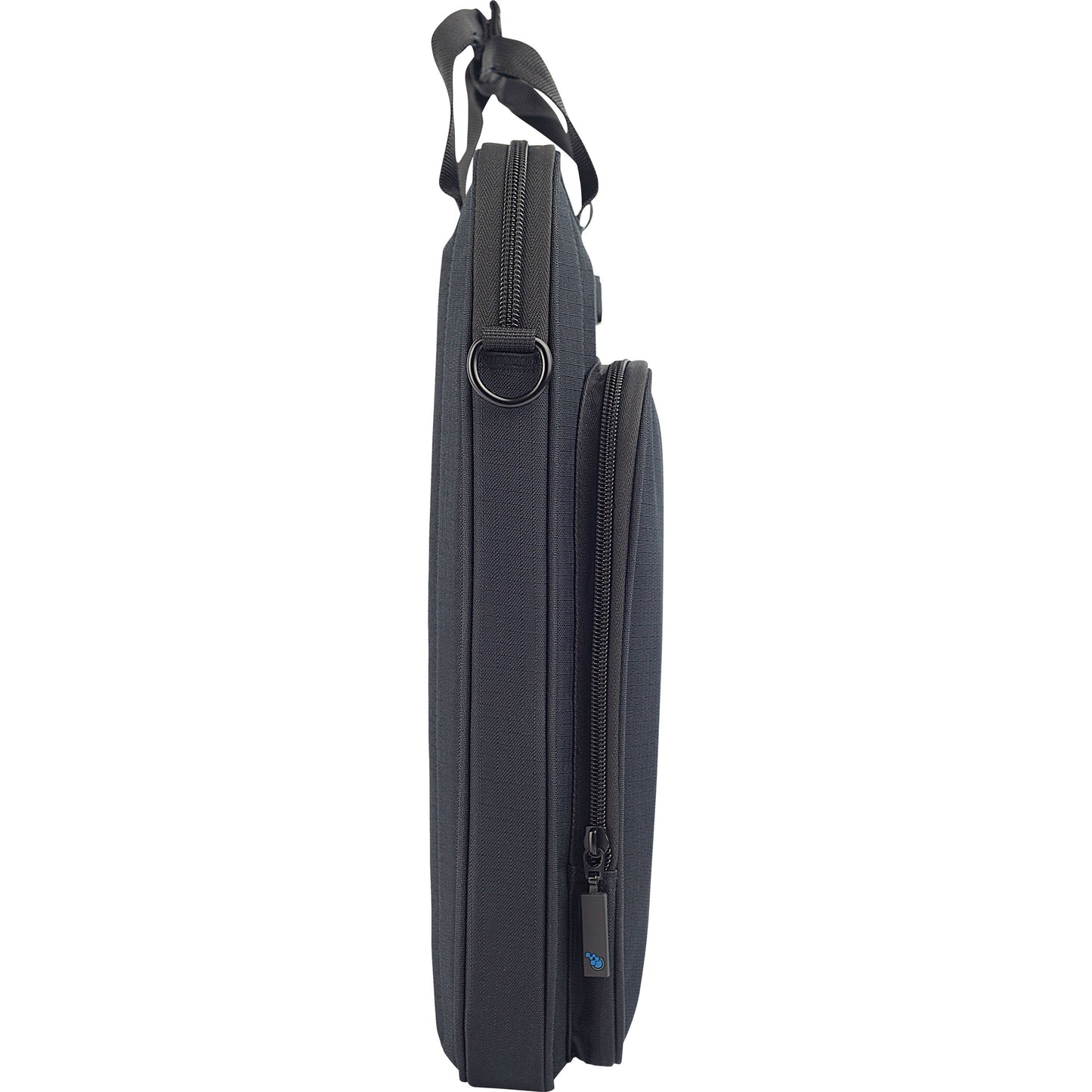 TechProducts360 Vertical Vault Carrying Case for 13" Notebook - Black