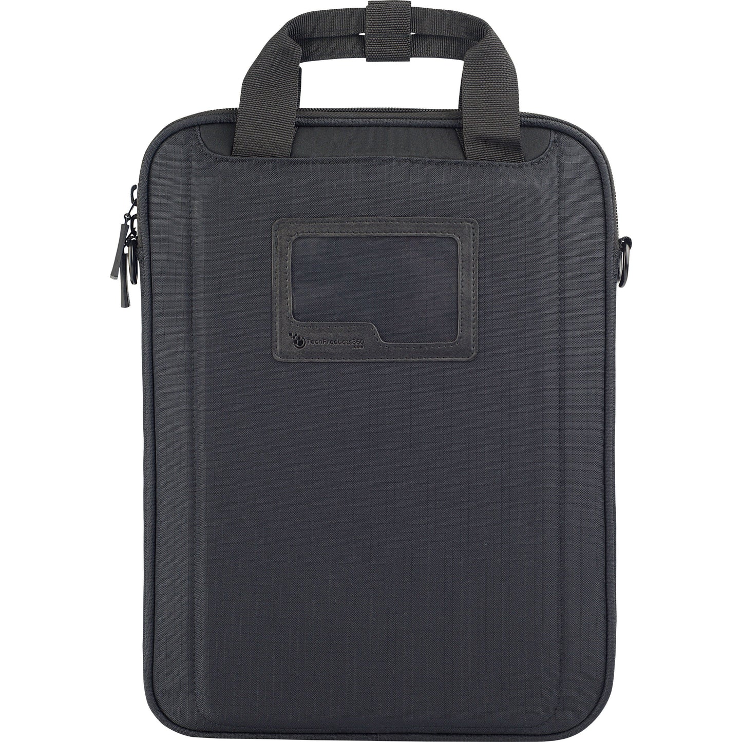 TechProducts360 Vertical Vault Carrying Case for 13" Notebook - Black