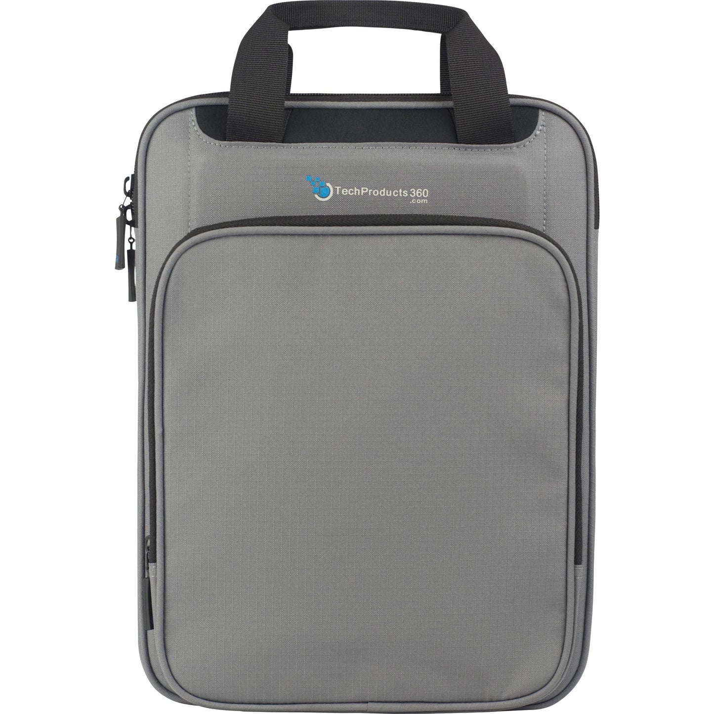TechProducts360 Vertical Vault Carrying Case for 13" Notebook - Gray