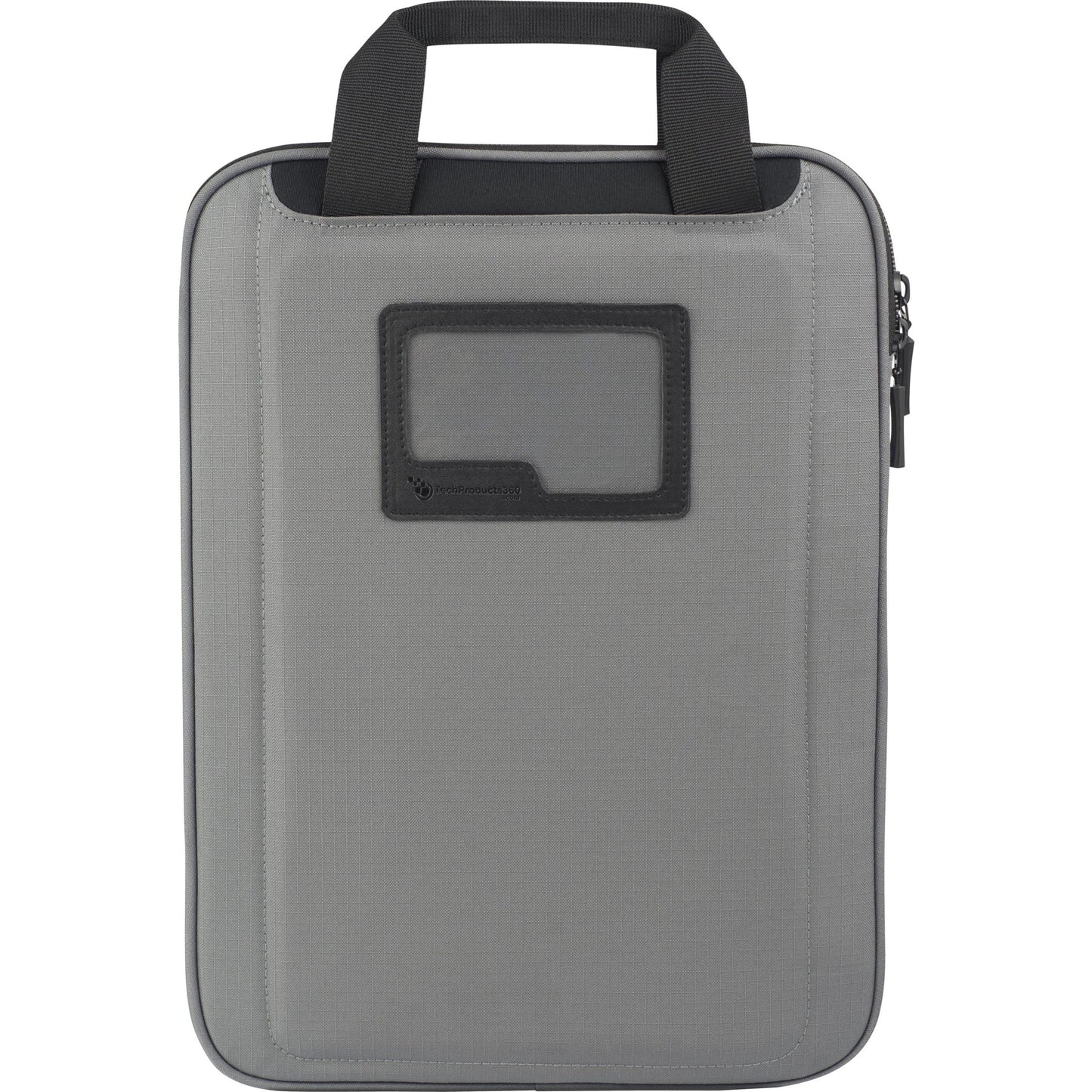 TechProducts360 Vertical Vault Carrying Case for 13" Notebook - Gray