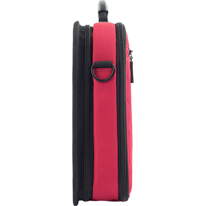 TechProducts360 Work-In Vault Carrying Case for 11" Netbook - Red