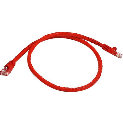 Monoprice Cat6 24AWG UTP Ethernet Network Patch Cable 2ft Red