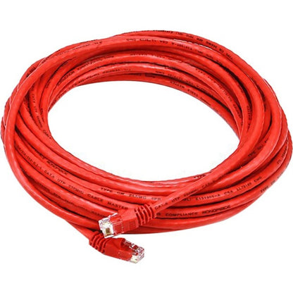 Monoprice Cat6 24AWG UTP Ethernet Network Patch Cable 30ft Red