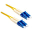 2M LC-LC 9/125 GREEN FIBER CABL