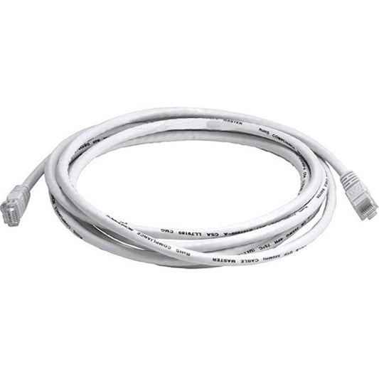 Monoprice Cat6 24AWG UTP Ethernet Network Patch Cable 10ft White